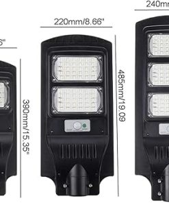 High Lumen Solar Street Light with PIR Sensor for Outdoor Use 2