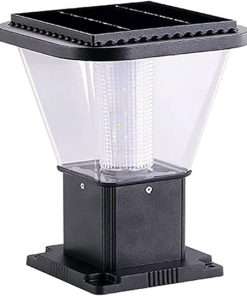 Solar Pillar Light for Courtyard Outdoor Gatepost and Fence Lighting