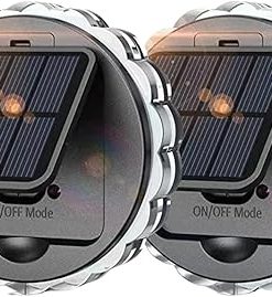 Outdoor Solar Wall Light LED Decorative Step Lighting for Garden