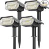 Solar Porch Lights 2 Pack with Motion Sensor for Outdoor Use 4