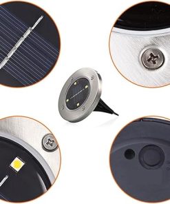 Outdoor Solar Lawn Lamp Set Waterproof Garden Lights for Landscape 2