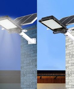 Outdoor Solar Floodlight with Remote Control and IP65 Waterproof Design 2