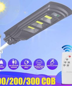120W 240W 360W Solar Street Light Outdoor PIR Motion Control Lamp 2