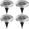 Retro LED Solar Garden Wall Lamp for Outdoor Pathway Lighting 3