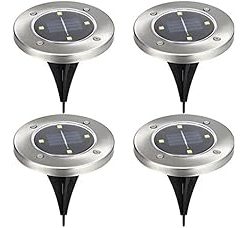 Outdoor Solar Spot Lights Waterproof Garden Landscape Floor Lamp
