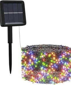SKM Solar Fairy Lights 5 Pack 5×200 Colorful Indoor Outdoor 2