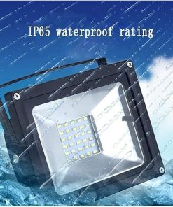 Solar Powered LED Floodlight IP66 Waterproof Outdoor Security Light 2