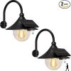 Solar Outdoor Lights with 40LEDs 3 Brightness Modes Adjustable USB Charging 4