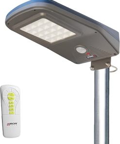 Wagan EL8591 Solar LED Street Light 3000 Lumens with Remote Control