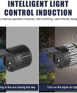 Waterproof Solar Pathway Lights 6 Pack for Outdoor Landscape Use 2