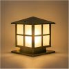Solar LED Waterproof Outdoor Column Lamp for Garden and Landscape 3