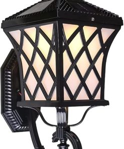 LED Indoor Wall Light and Outdoor Waterproof Solar Lamp  
Rusted Aluminum Traditional Glass Porch Lamp for Outdoor Use  
Decorative Villa Balcony Landscape Wall Lamp with Remote Control