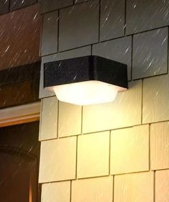 Bright Outdoor Solar Wall Sconce Dusk to Dawn Decorative Lights 2