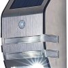 Sturdy Waterproof Solar Outdoor Wall Light for Garden Landscape 4