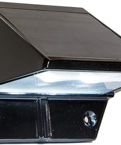 Classy Caps Solar Deck and Wall Lights Black High-Performance LED