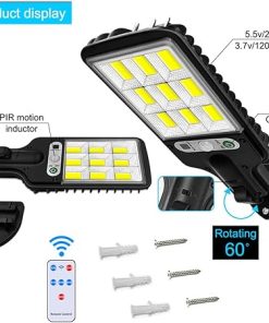 Solar Street Lights Outdoor Waterproof Motion Sensor Garden Lighting 2