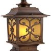Solar Wall Lamp Waterproof Flickering Lights for Garden and Patio 4