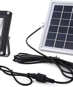 10W Solar Powered Floodlight with Remote Control for Outdoor Use