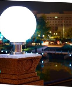 Waterproof Solar Garden Lamp for Outdoor Landscape Lighting 2