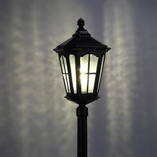 Vintage European Street Light Post Lamp for Outdoor Gardens - Image 2