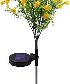 Solar Flower Lights LED Decorative Stake Lights for Garden Decor