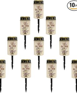 Solar Lights for Cemetery Grave Crosses – Outdoor Solar Lanterns  
Warm White Solar Garden Stake Lights for Outdoor Landscape Lighting  
Automatic Wall Light with On/Off Sensor for Outdoor Use