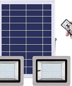 Super Bright LED Solar Flood Light with Remote Control and Dimming