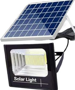20000mAh Solar LED Lights for Outdoor Parking Lot Yard Garden Pathway