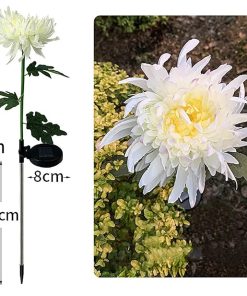Flower LED Solar Lights for Garden Yard Patio Outdoor Decorations 2
