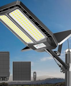 Outdoor Solar Street Lights 7000W with Motion Sensor and Remote