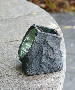Imitation Stone Solar Light Outdoor Waterproof Resin Lawn Lamp 2