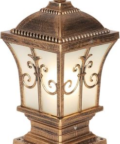 Pillar Light Gate for Outdoor Lighting IP54 Waterproof Post Die-cast Aluminium Lamp
