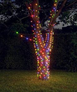 Solar Fairy Lights 5 Pack 200 LED Colorful Indoor Outdoor Decor