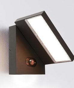 Lustrlach Solar Wall Lights Outdoor Motion Sensor Dusk to Dawn LED