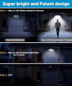 Sunvivo Motion Solar Lights Outdoor 2-Pack for Security and Landscape 2