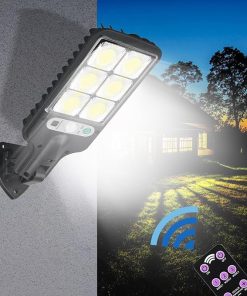 Solar Wall Lights Outdoor Remote Control Security 3 Lighting Modes  
Solar Motion Sensor Outdoor Lights for Christmas Garden Decor