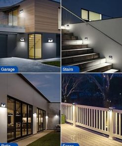 10 Pack Solar Outdoor Lights Motion Sensor Waterproof 500LM 2