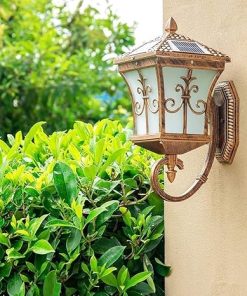 Waterproof LED Wall Lamp Solar Light for Outdoor Garden Decor 2