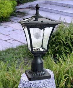 Solar Aluminum Column Lamp Outdoor Waterproof Pillar Light for Porch 2