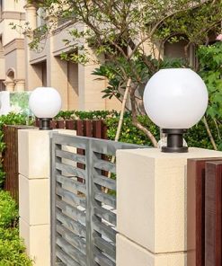 Solar Post Cap Lights for Outdoor Decks and Gardens Waterproof LED 2
