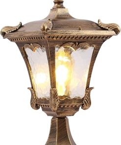 Waterproof Outdoor Pillar Lamp for Garden and Corridor Lighting