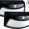 Solar Outdoor Lights 2500LM IP67 Waterproof 4 Head with Remote Control 4