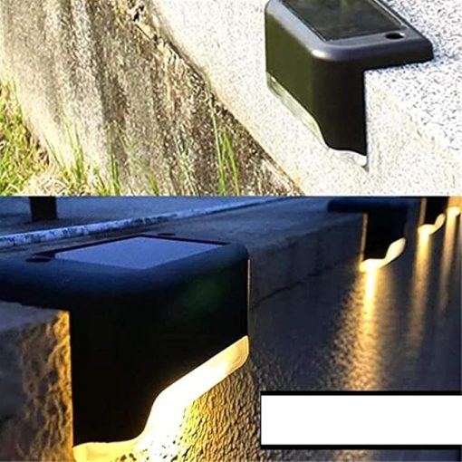 Outdoor Waterproof Solar Wall Lamp 12 Piece Set for Garden Deck Path - Image 2