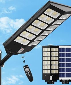 7200W Solar Street Lights Outdoor Motion Sensor 9600LM Waterproof