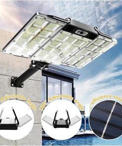 800 LED Outdoor Solar Motion Sensor Wall Lamp for Home and Garden 2