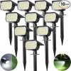 Solar Powered Outdoor Waterproof Lights 56LED IP68 for Garden Pathway 3