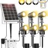 Solar String Lights 48FT Waterproof Outdoor Edison Bulbs for Patio 3