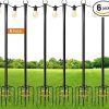 Solar Spot Lights Outdoor 8 Pack 57 LED IP65 Waterproof for Garden 3