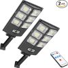 Solar Powered 150FT Outdoor String Lights with 52 Shatterproof Bulbs 4