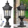 Pure Garden Solar Step Lights 6-Pack LED Waterproof Outdoor Lighting 4